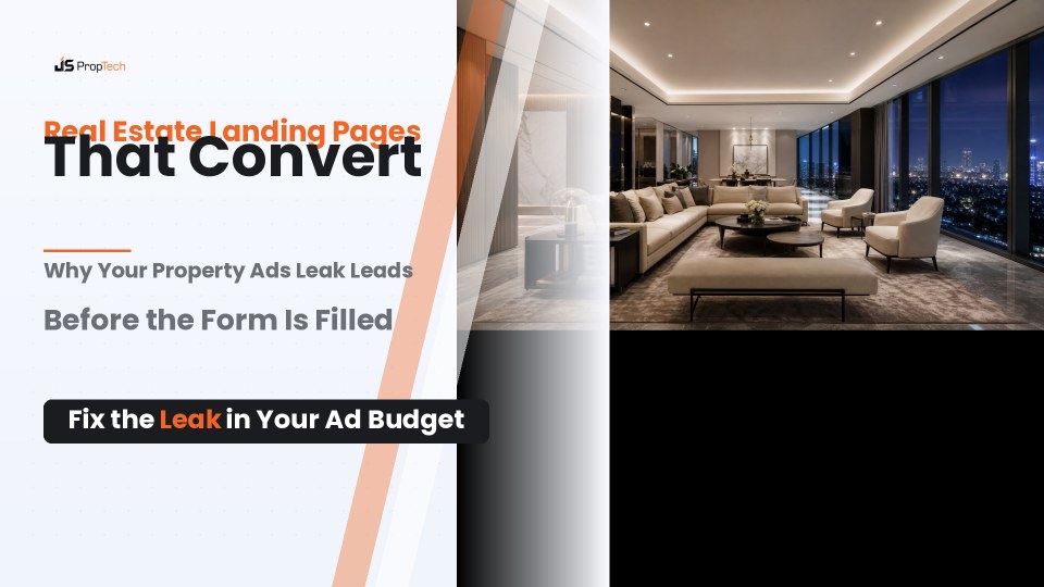 Real Estate Landing Pages: Why Your Property Ads Leak Leads Before the Form